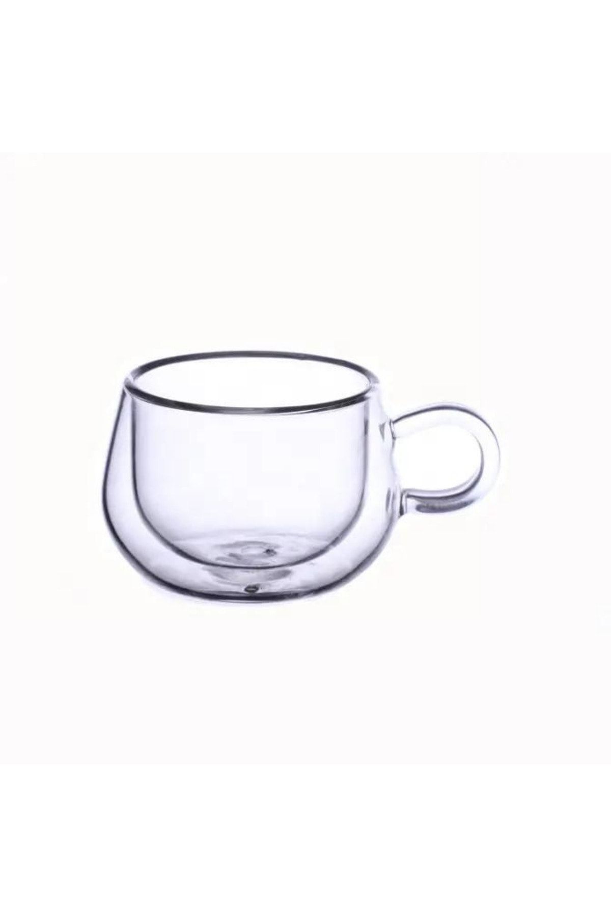 Kitchen Design Lab New Design Double Walled 200 ml Glass Cup with