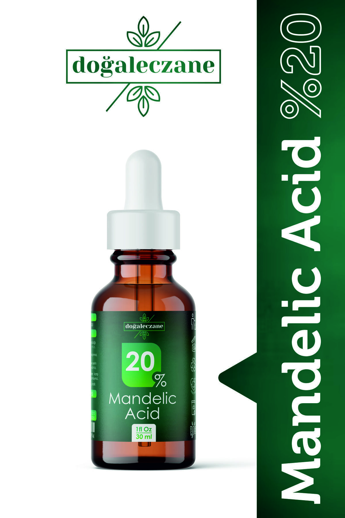 Microblading Silme Mandelik Asit %20 | Mandelic Acid Peeling 30 Ml ? — PK051