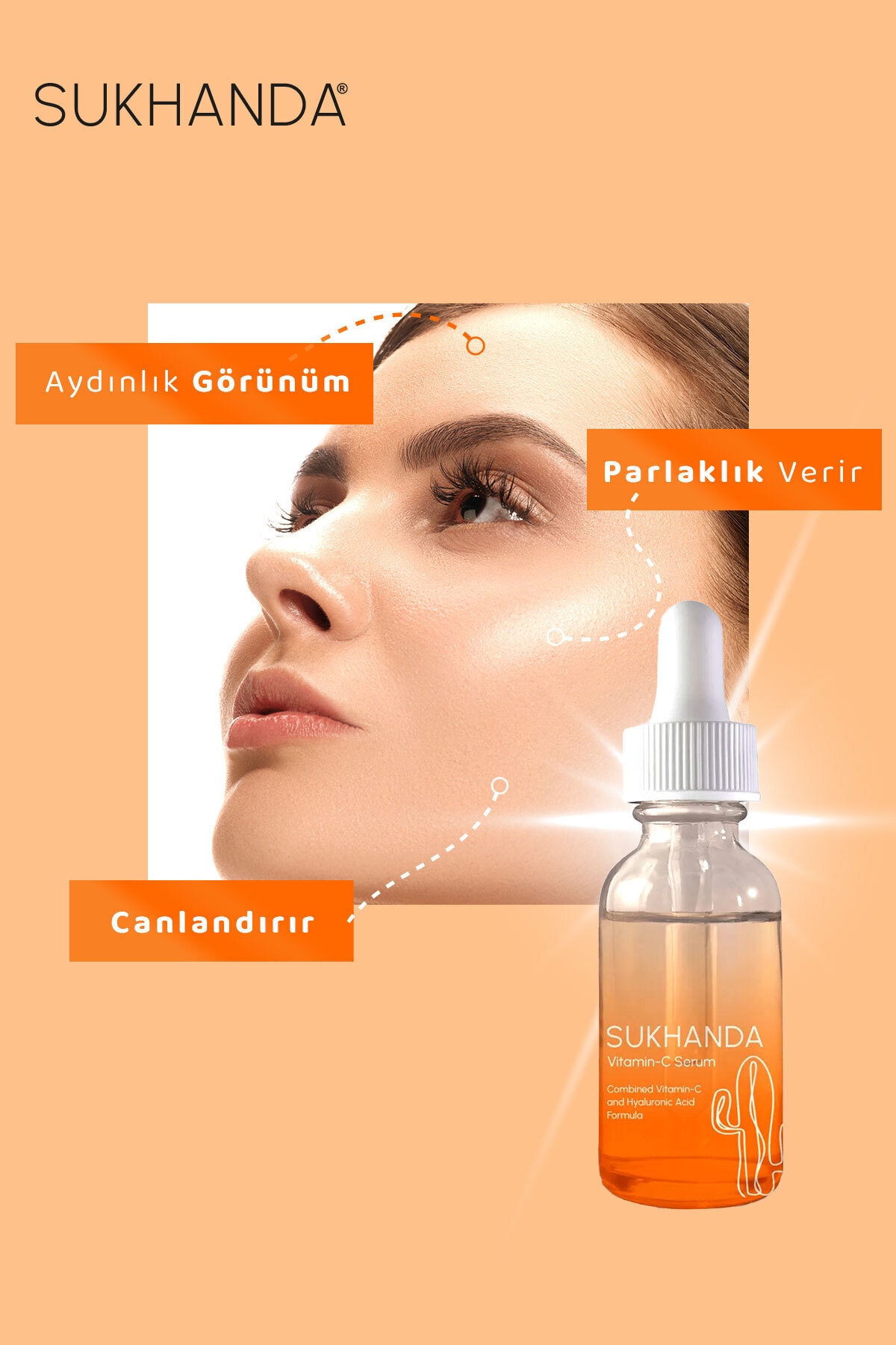 سرم پوست   SUKHANDA | 8.68416E+12 اورجینال - تصویر 4