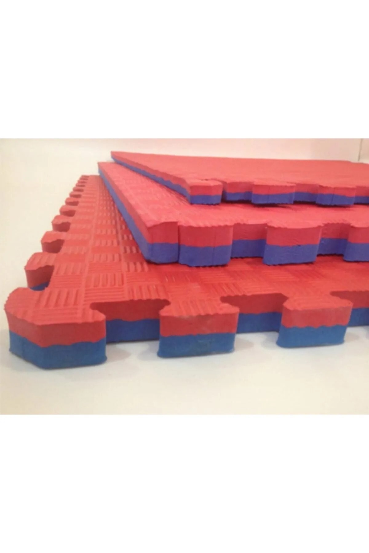TATAMI A Kalite 26mm100x100 Kırmızı Mavi Tatami Zemin Minderi
