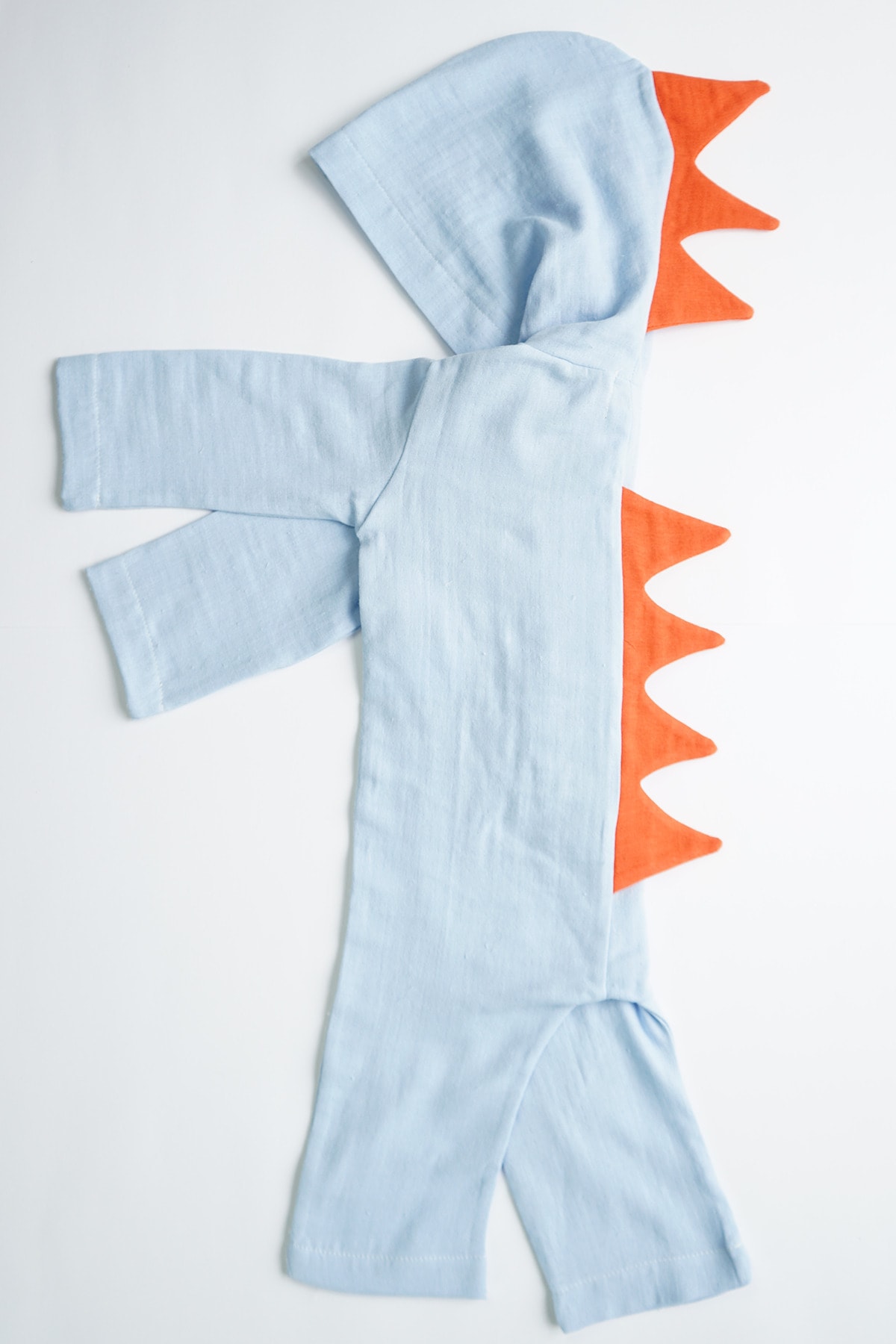 ipek atlas Kız Erkek Bebek Ve Çocuk Dinozor Tasarımlı Müslin Kumaş Kapüşonlu Tulum fotoğrafı 4 (önizleme)