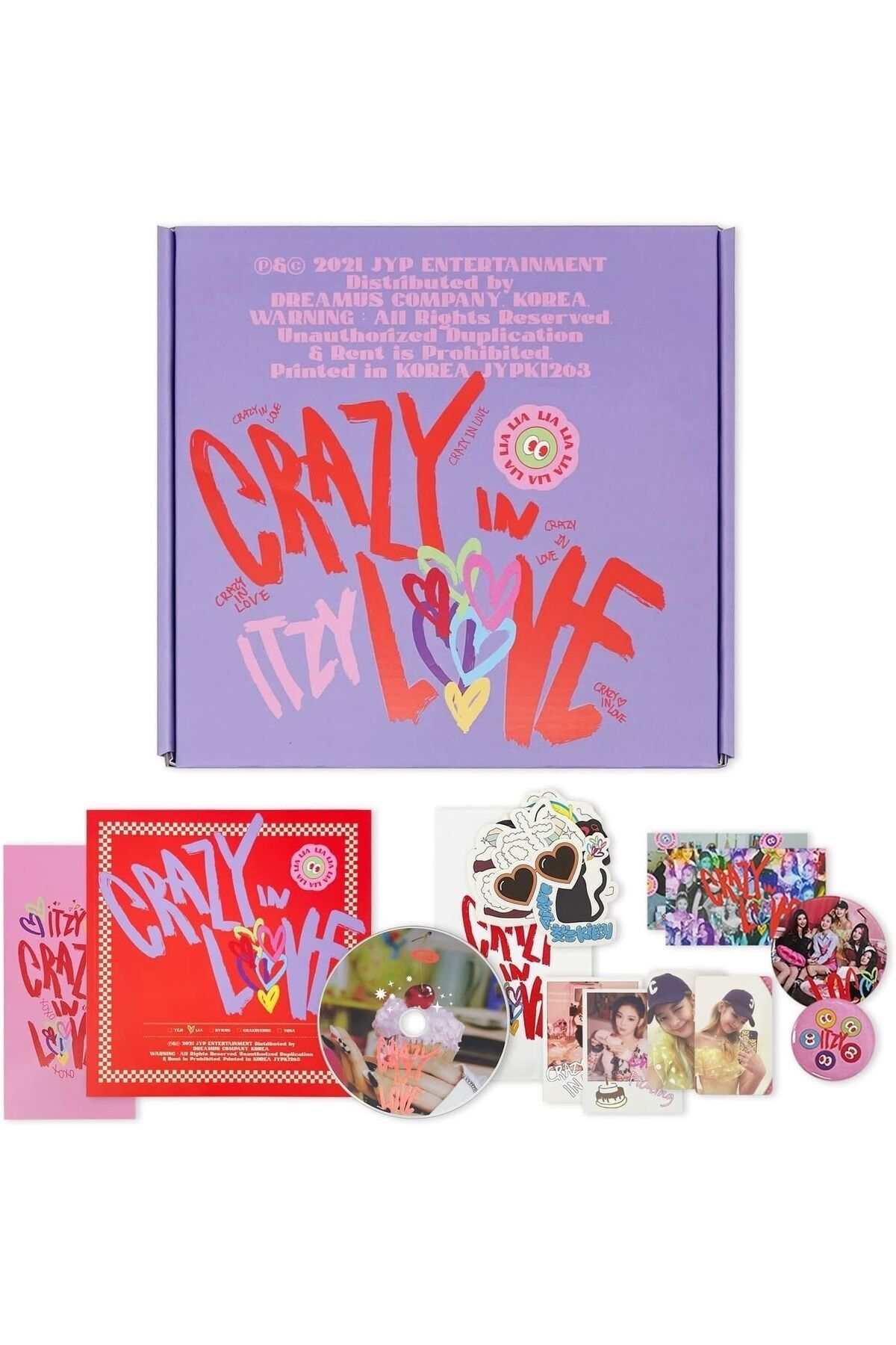 koreurunleri ITZY The 1st Album CRAZY IN LOVE Fiyatı, Yorumları