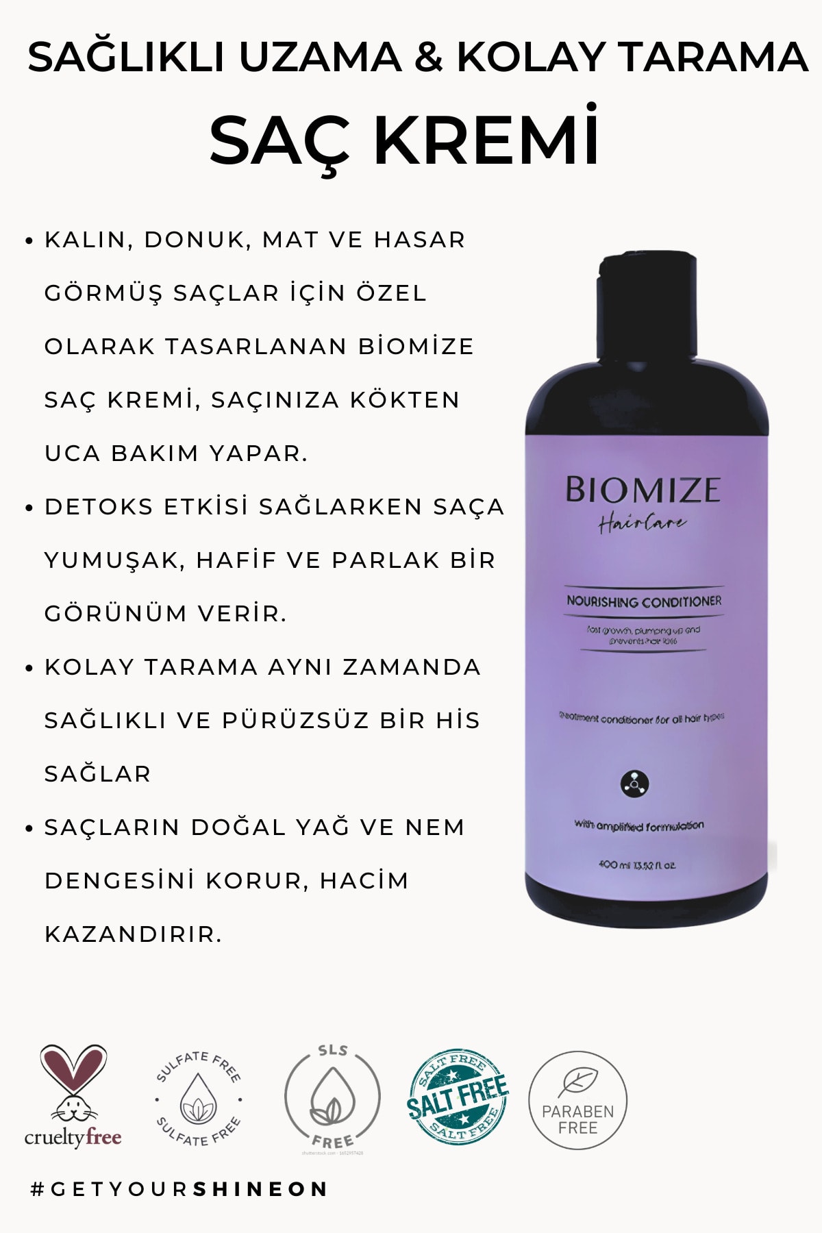 Sağlıklı Uzama Kolay Tarama & Ekstra Yumuşaklık Için Saç Bakım Kremi — saç kremi 400 ML — تصویر 2 از 5