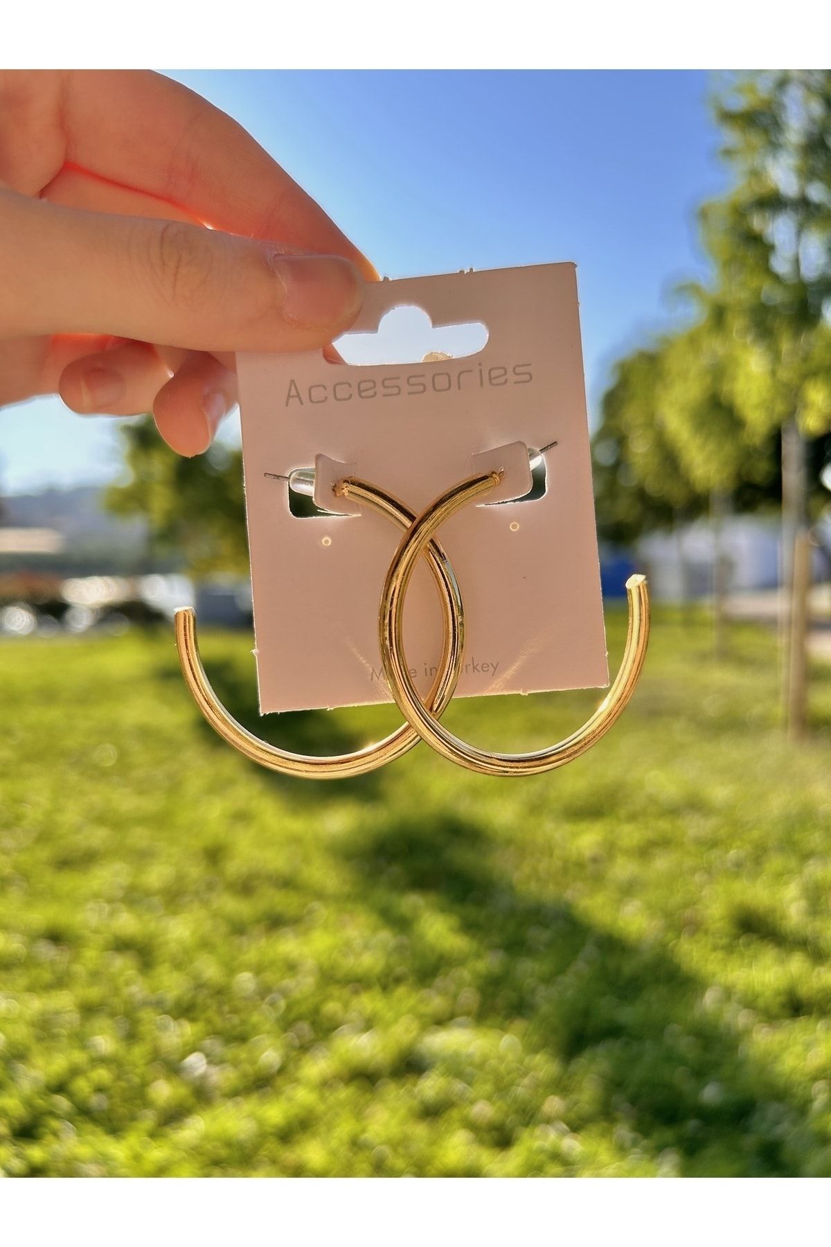 Revere gold deals hoop earrings