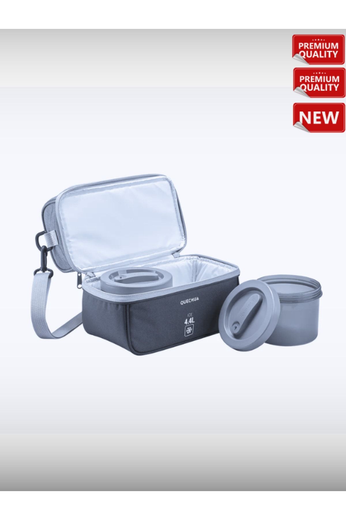 OverPazar Gmb Camping Picnic Food Bag 2 Food Containers 4.4