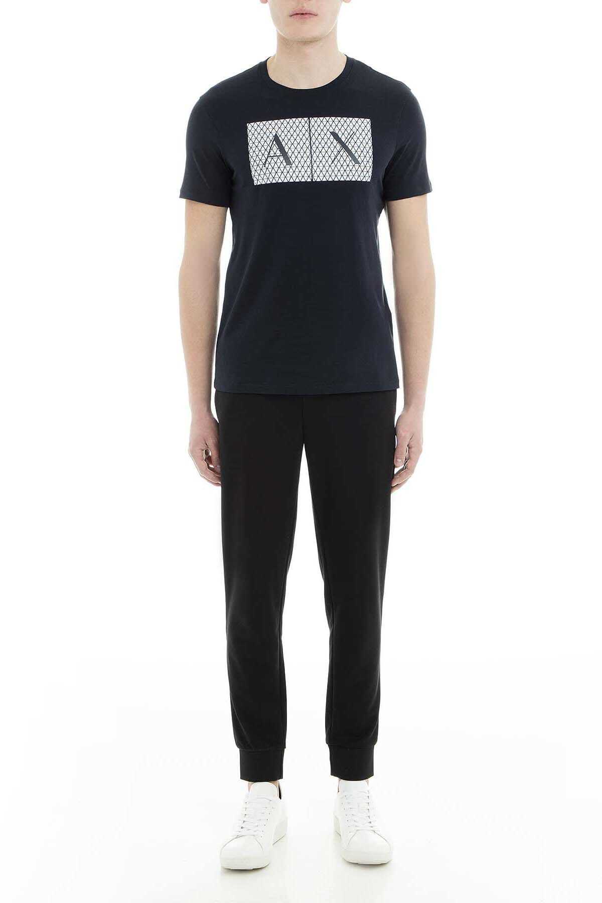 Armani Exchange-Ανδρικό μπλουζάκι Navy 8Nztckz8H4Z 1510 5