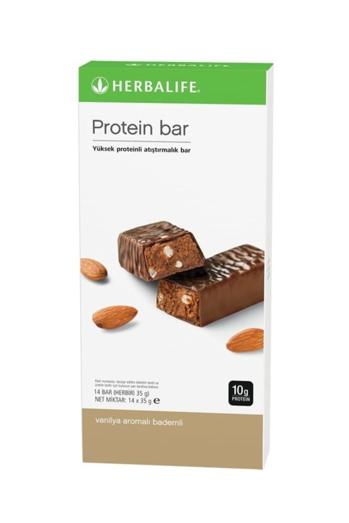 Protein Bar Vanilya Aromalı Bademli Vanilya Aromalı 14'Lü Paket