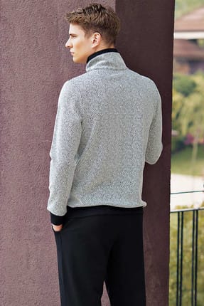 Sahinler Erkek Siyah Fermuarli Pijama Takimi Mep24503 1 Fiyati Yorumlari Trendyol