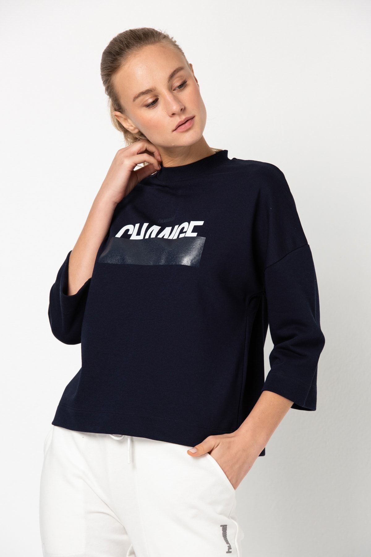 Kadın Sweatshirt - Hmlsimone Sweat Shirt
