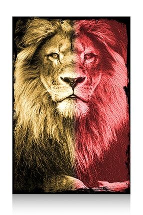 Tablomega Mini Ahsap Tablo Galatasaray Aslan 25x35cm Fiyati Yorumlari Trendyol