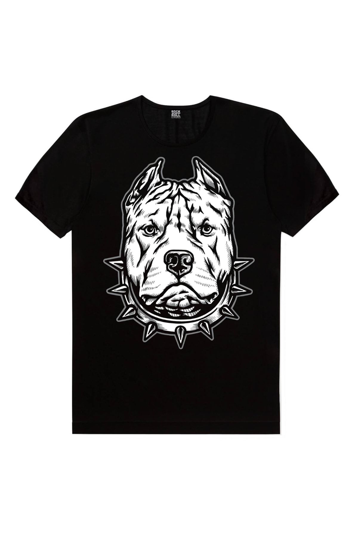 https www trendyol com rock roll pitbull kafa siyah kisa kolluerkek t shirt p 31444862