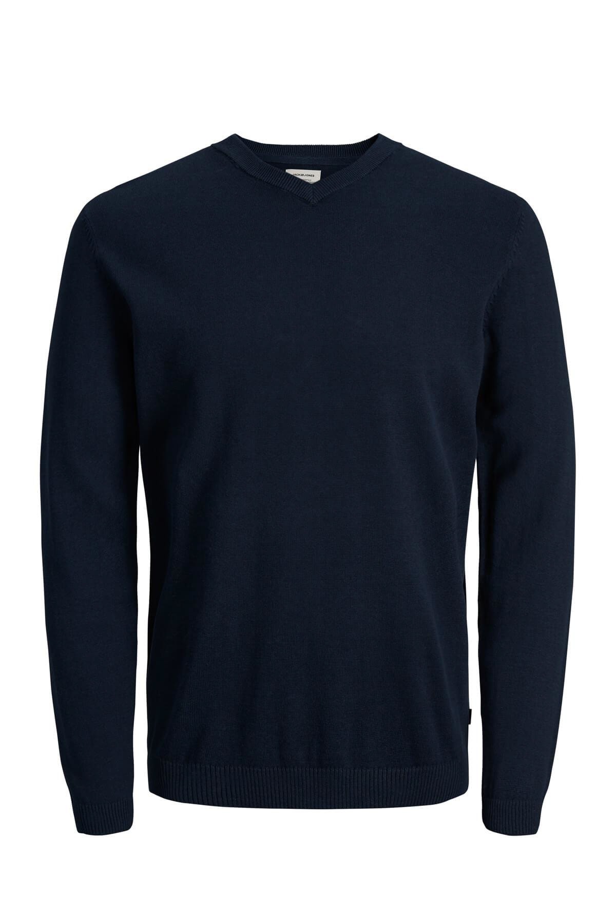 پلیور مردانه راسته آستین بلند | جک اند جونز Jack & Jones 12137194 - تصویر 4