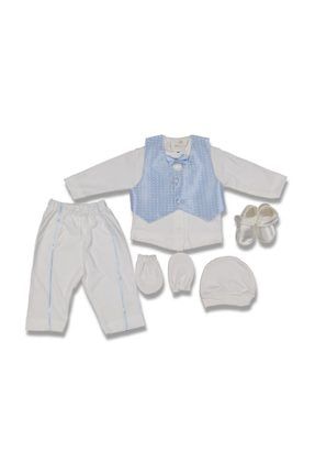 Yelekli Ekonomik Erkek Bebek Mevlüt Kıyafeti 16690
