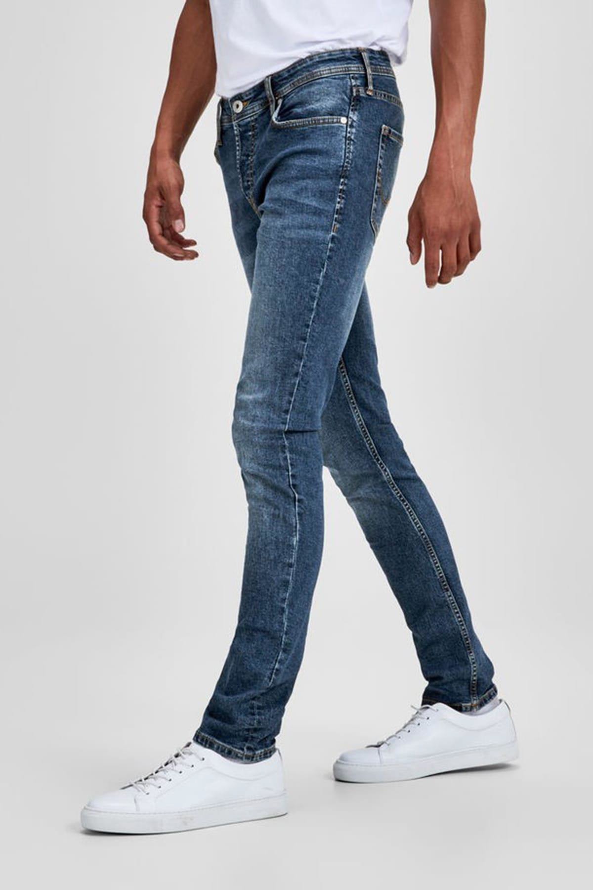 شلوار جین مردانه راسته فاق نرمال | جک اند جونز Jack & Jones 12141628 - تصویر 3