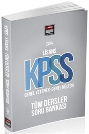 Fem - 2014 KPSS Lisans Tüm Dersler Soru Bankası 286136