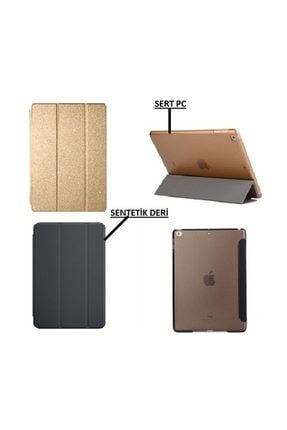 Apple iPad Mini 5. (2019) 7.9 inç' (A2124-A2125-A2126-A2133) Smart Case Tablet Kılıfı 4324