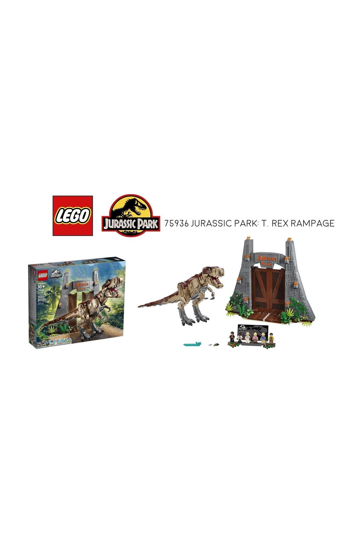 T rex rampage lego online