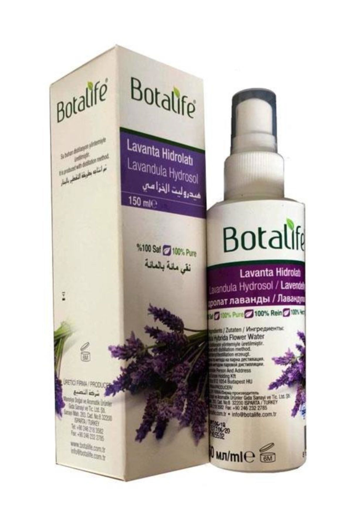 botalife saf lavanta suyu hidrolati