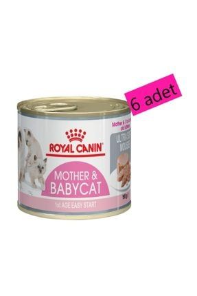 Mother & Babycat Konserve Yavru Kedi Maması 6x195 gr 409800195-6