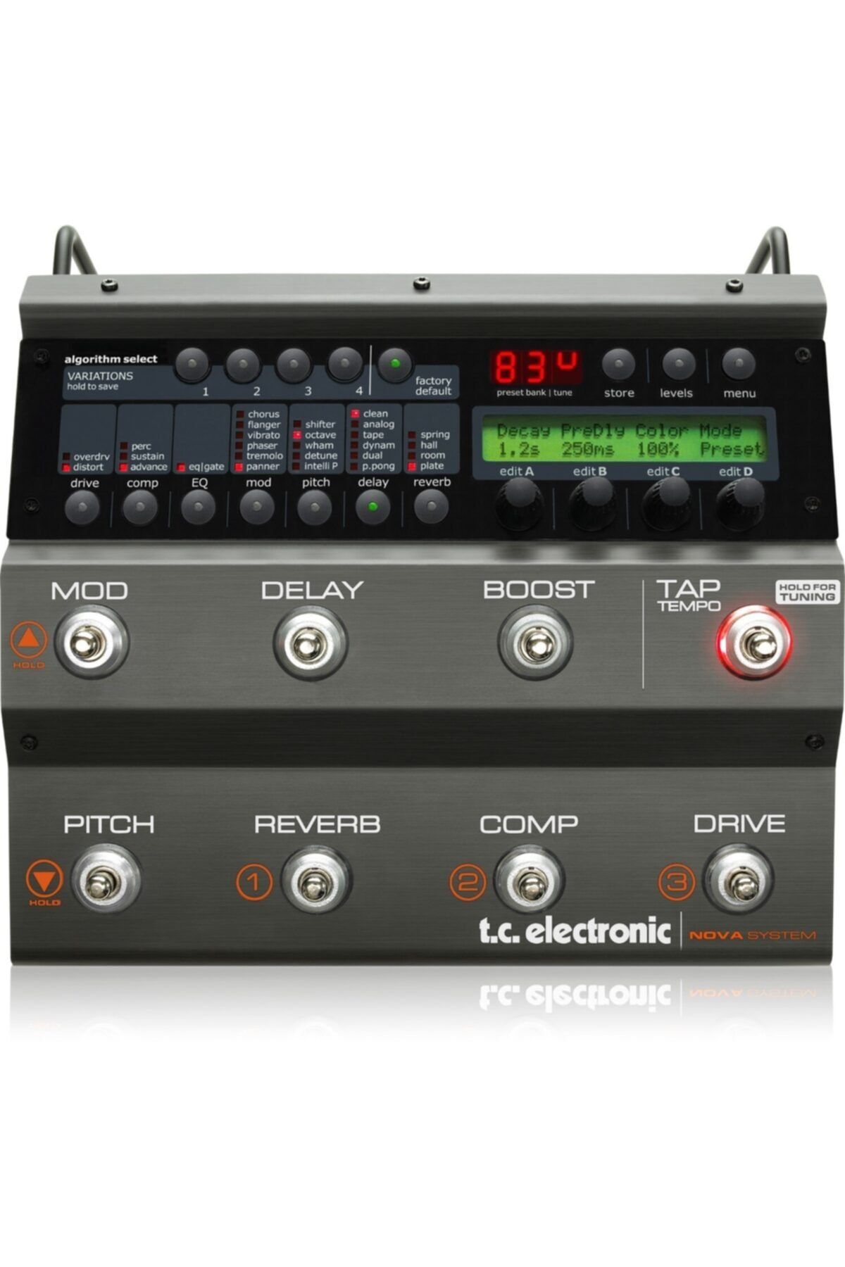 TC Helicon-Tc Electronic Nova System Multi-effect Guitar Processor Analog Overdrive/distortion Pedal 1