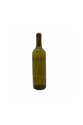 Şarap Şişesi, Mantar Kapaklı Cam Yağ Şişesi 750 ml 12 Adet A2292