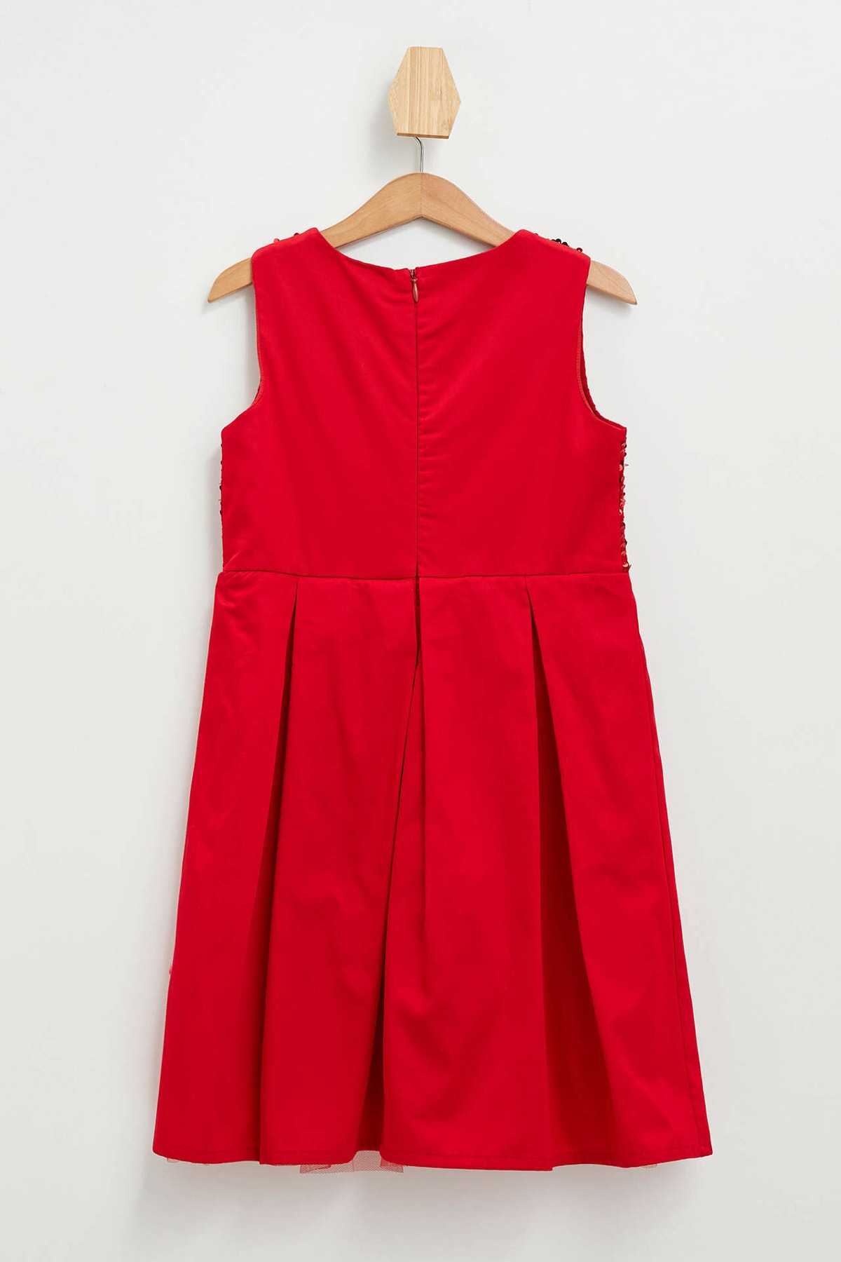 لباس مجلسی دخترانه بورگوندی دفکتوDefacto | M5215A6.19CW.BR244 اورجینال - تصویر 6