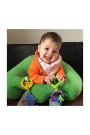 bebeyatmaz bebek oturma destek minderi bebek koltugu leopar pembe fiyati yorumlari trendyol