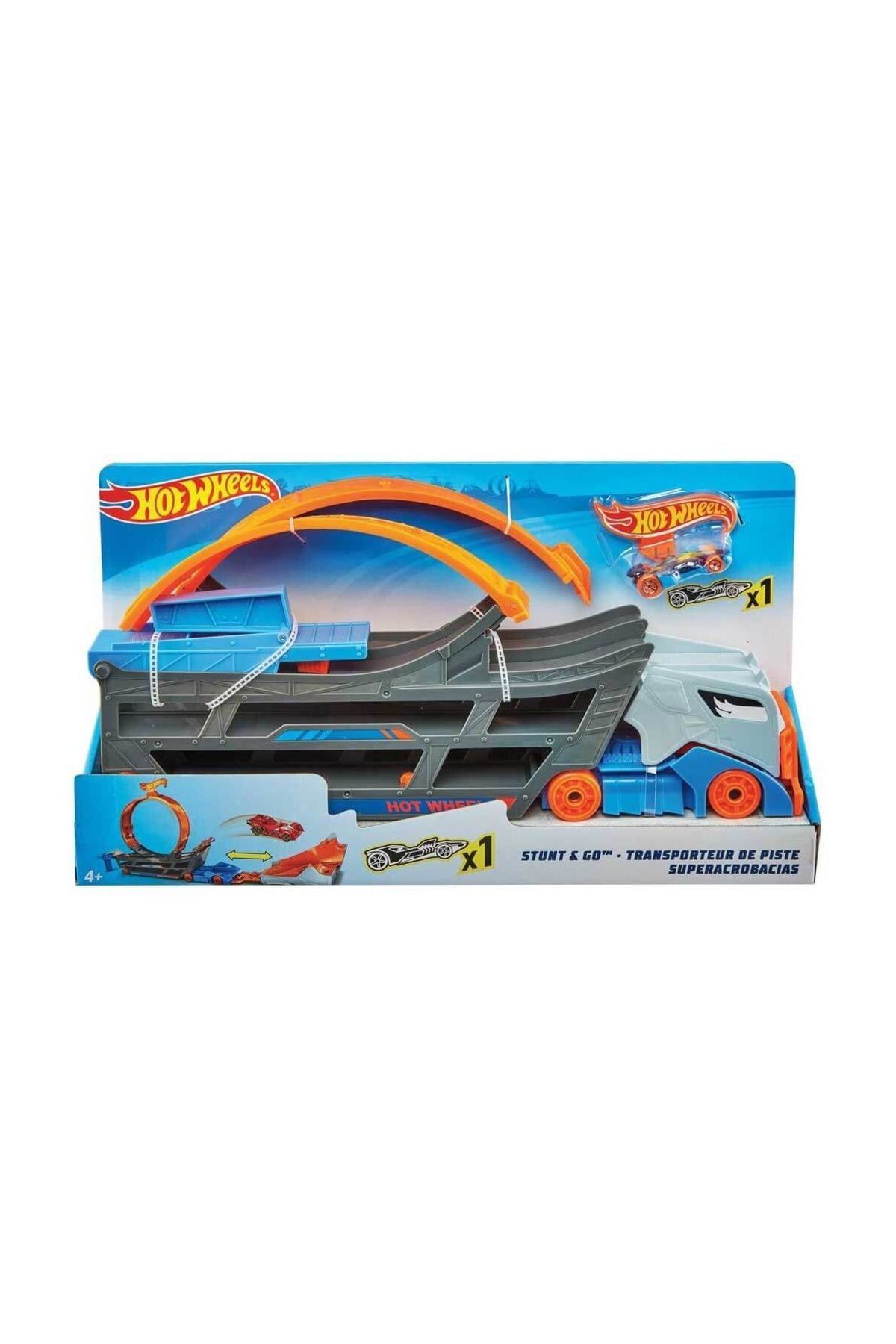 Hot wheels transporteur de piste new arrivals
