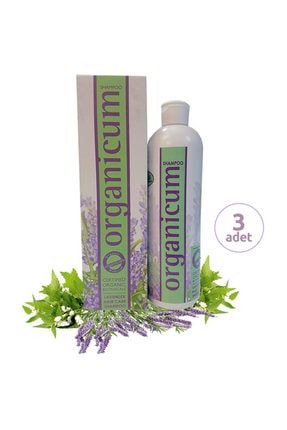 Lavanta Saç Bakım Şampuanı 350 ml x 3 Adet organicum-LVNTSMP3