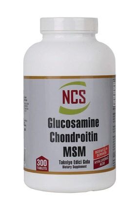 Glucosamine Chondroitin Msm Hyaluronic Acid Bosvella 300 Tablet NCS-GLUCHOMSM-300TB-1