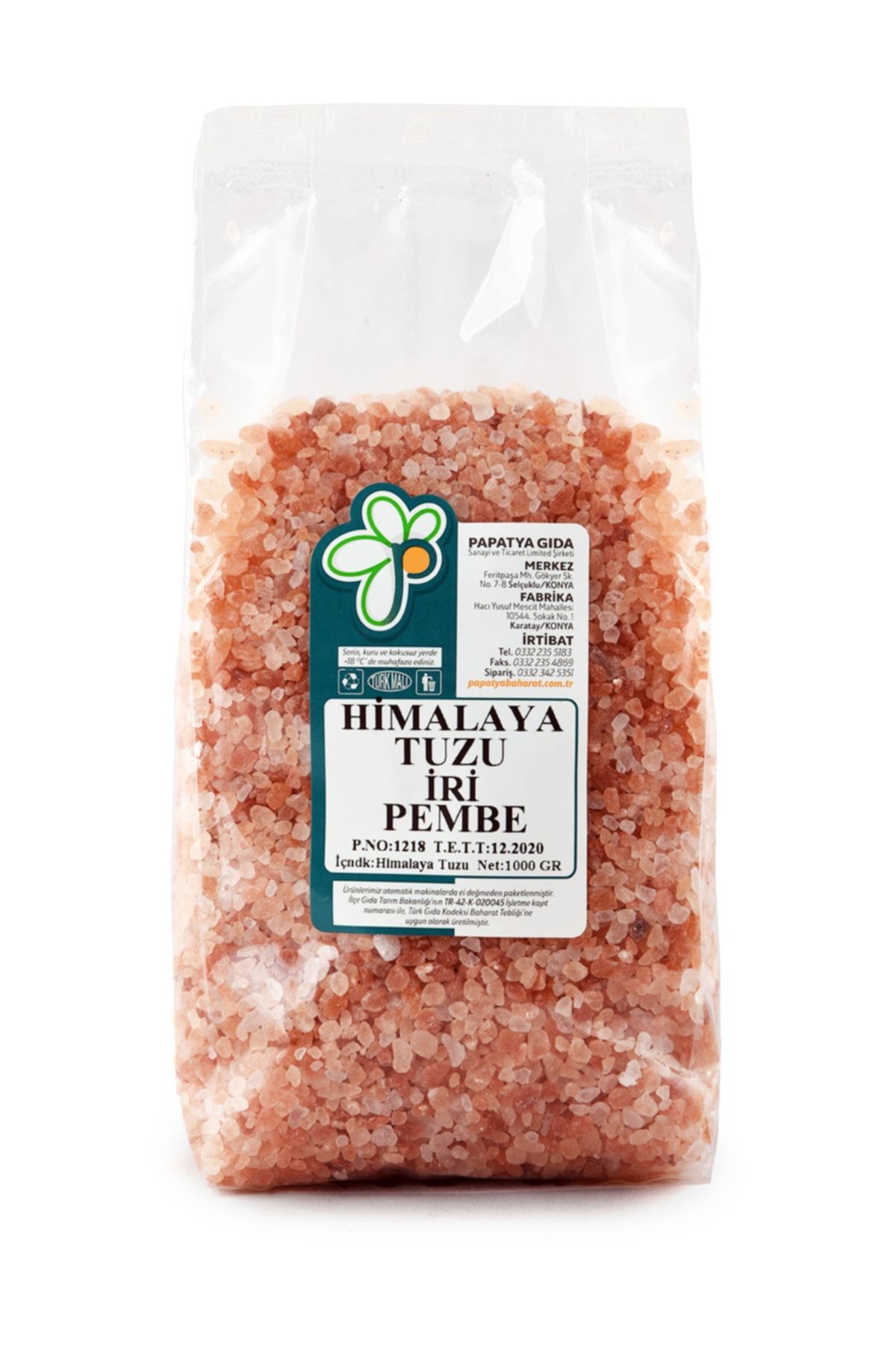 papatya gida himalaya tuzu iri tane 1
