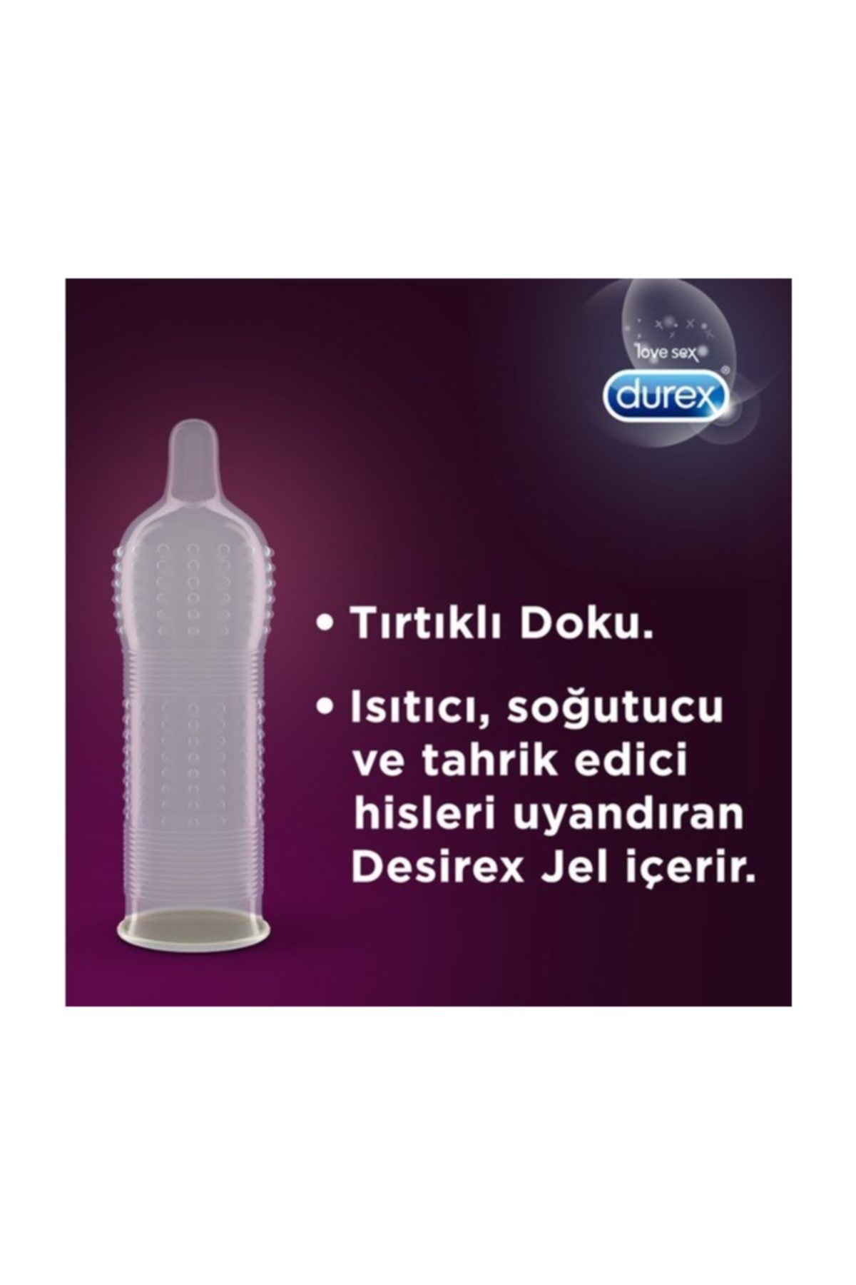 Intense Prezervatif 10'lu +  Intense Jel 10 Ml 3