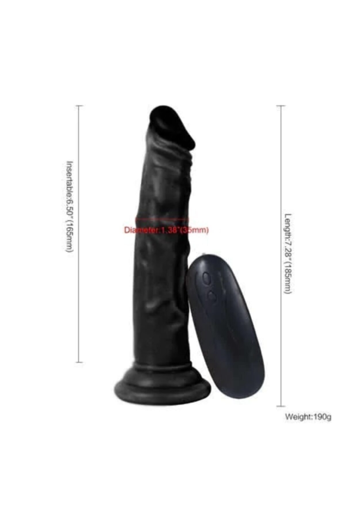 Vibratör Penis Dildo 10 Titreşimli 3