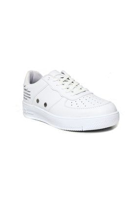 Erkek Kadın Sneaker Spor Ayakkabı Beyaz Pudra Kırmızı Siyah PRA-683953-088303
