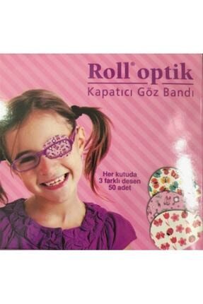 Kız Çocuk Optik Kapatıcı Göz Bandı 3 Desenli 50 Adet ROL804589