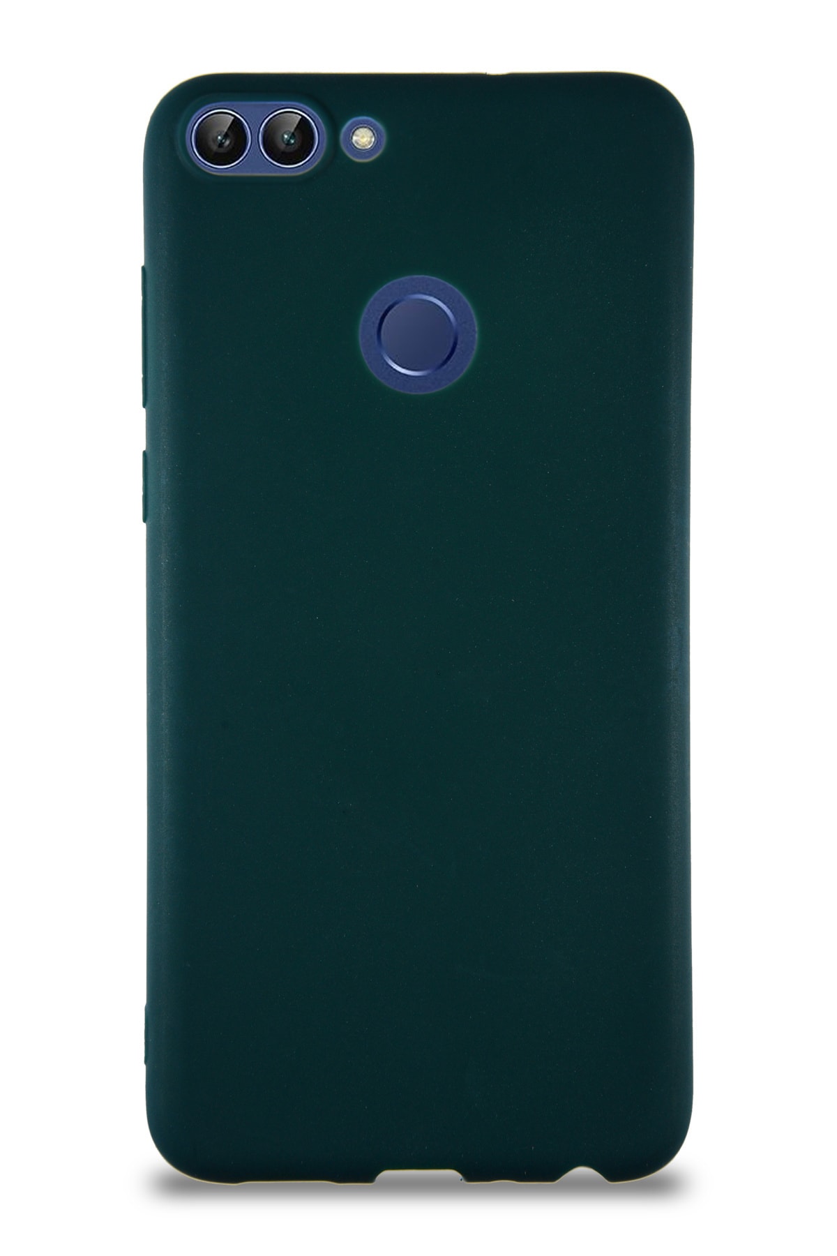 Huawei P Smart Soft Premier Renkli Silikon Kapak - Yeşil