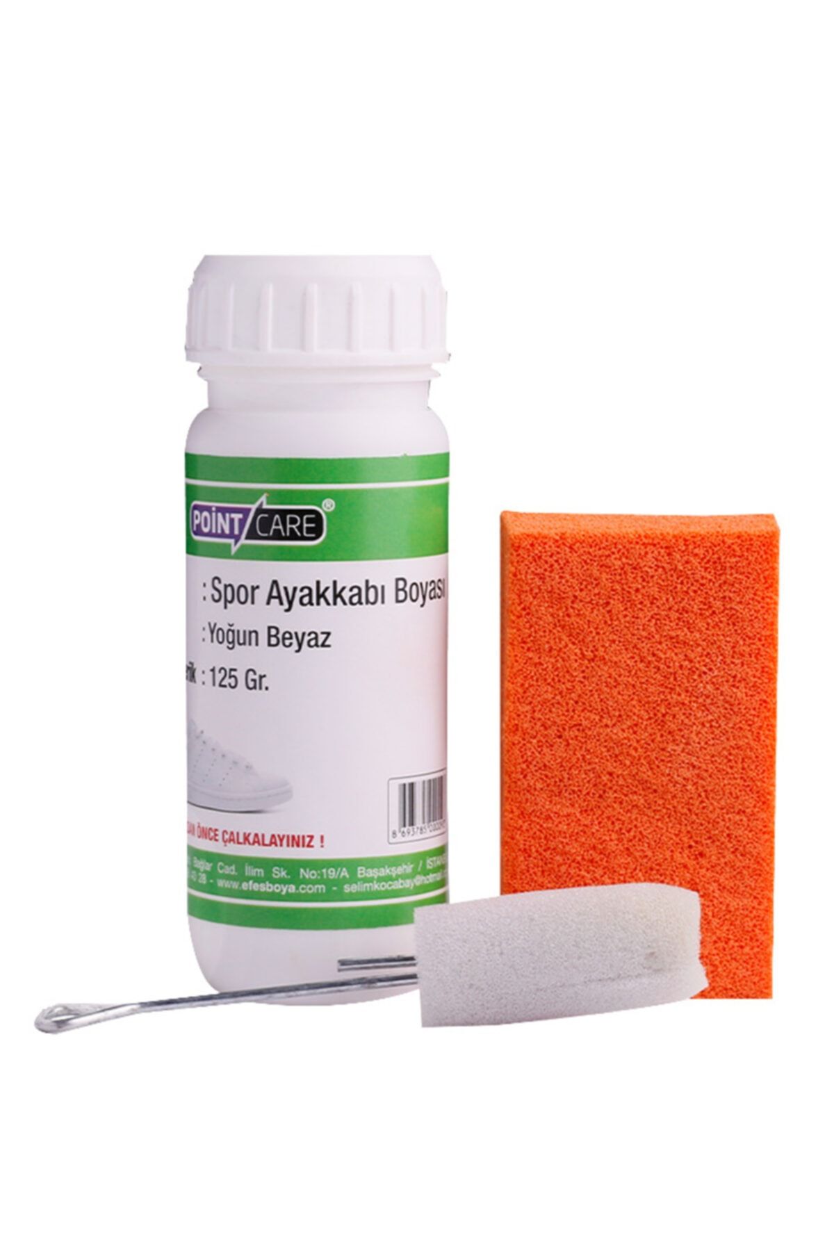 point care beyaz ekstra yogun kapatici spor ayakkabi ve deri boyasi 125 ml sunger hediye fiyati yorumlari trendyol