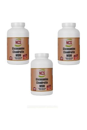 Glucosamine Chondroitin Msm Collagen Glukozamin 300 Tablet 3 Kutu 900 Tablet yur-00013