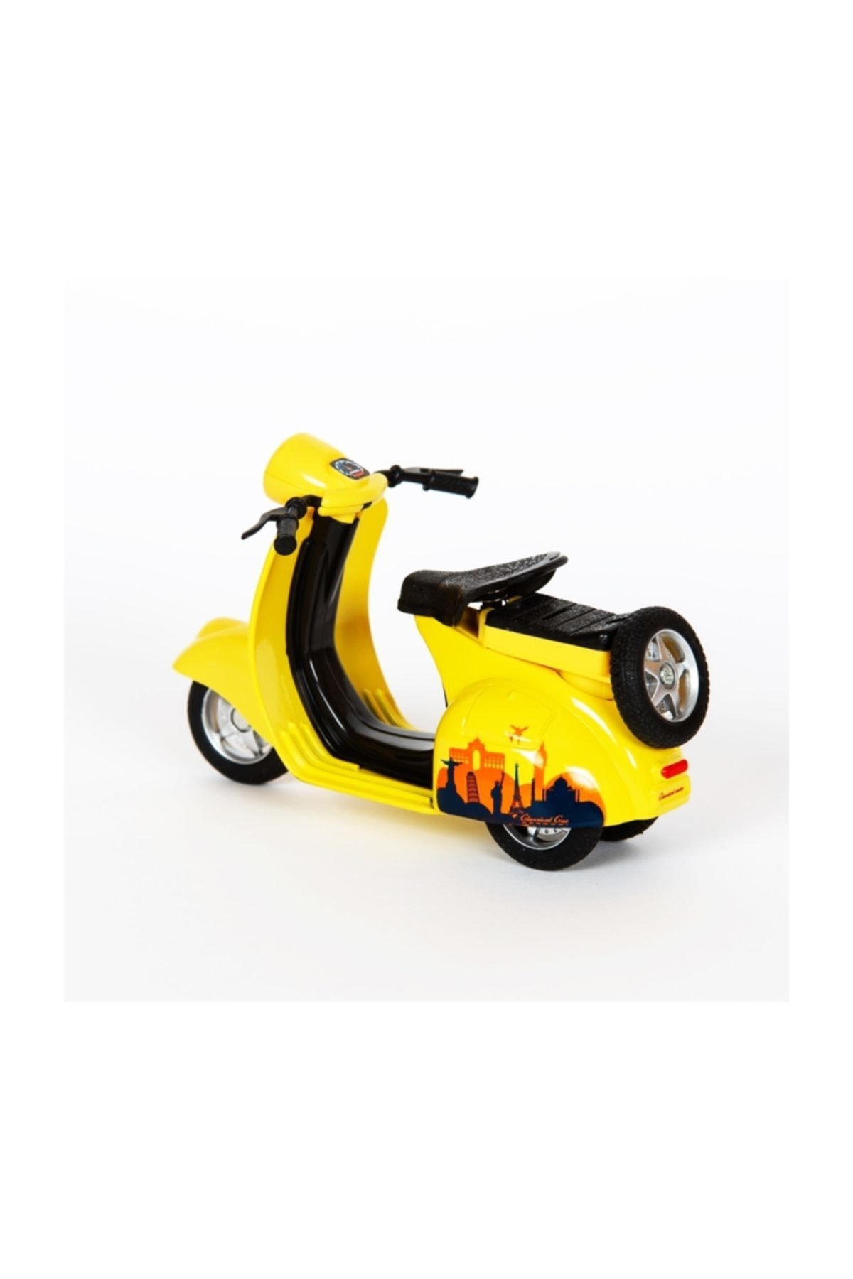 Kızılkaya Oyuncak Kızılkaya Çek Bırak Metal Scooter Motorsiklet fotoğrafı 2 (önizleme)