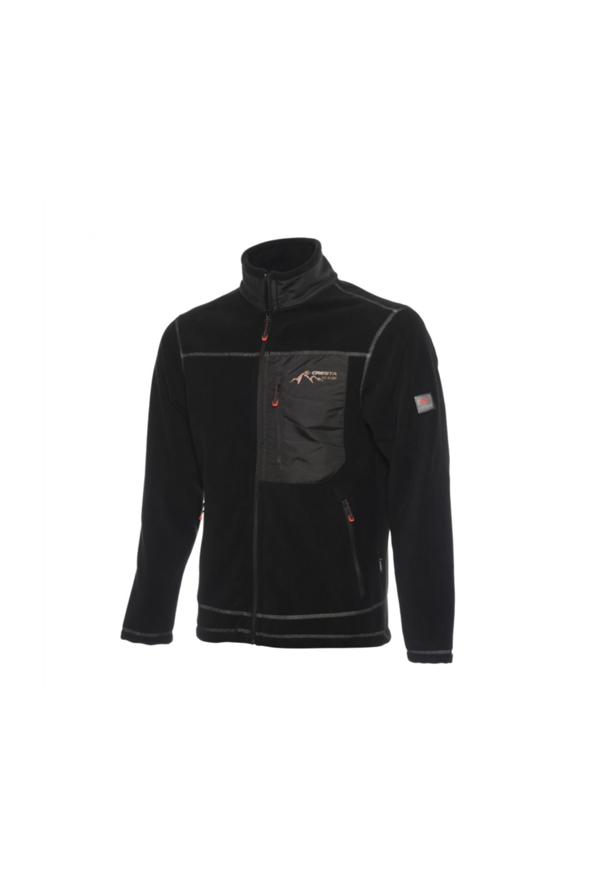 Outdoor Erkek Polar Ceket — مشکی 7010-M — تصویر 2 از 4
