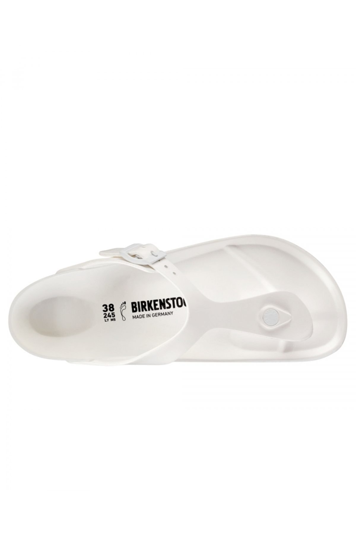 دمپایی بیرکن استاک زنانه اوا سفید  راسته      لباس خانگی | Birkenstock 18Y.AYK.TLK.FRM.0001 DE - تصویر 3
