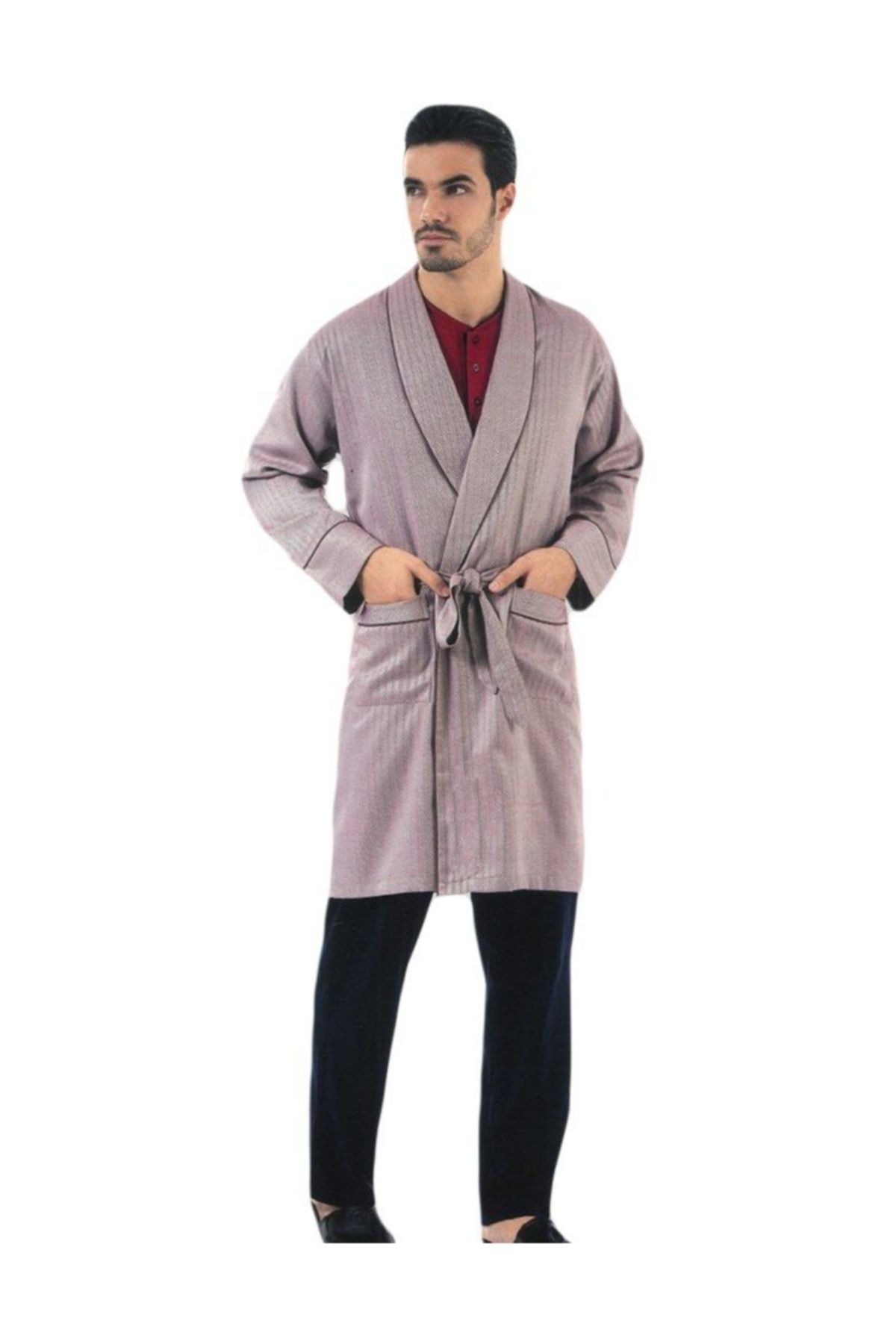 ست پیژامه آبی مردانه کت و شلوار 5 تایی Pierre Cardin