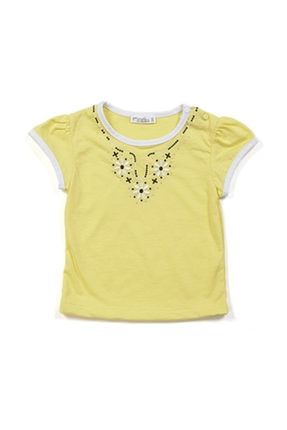 Sarı Kız Bebek T-Shirt K-61M2LBM51