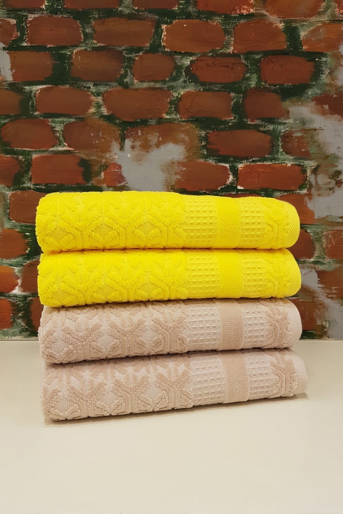 Bright yellow bath towels outlet