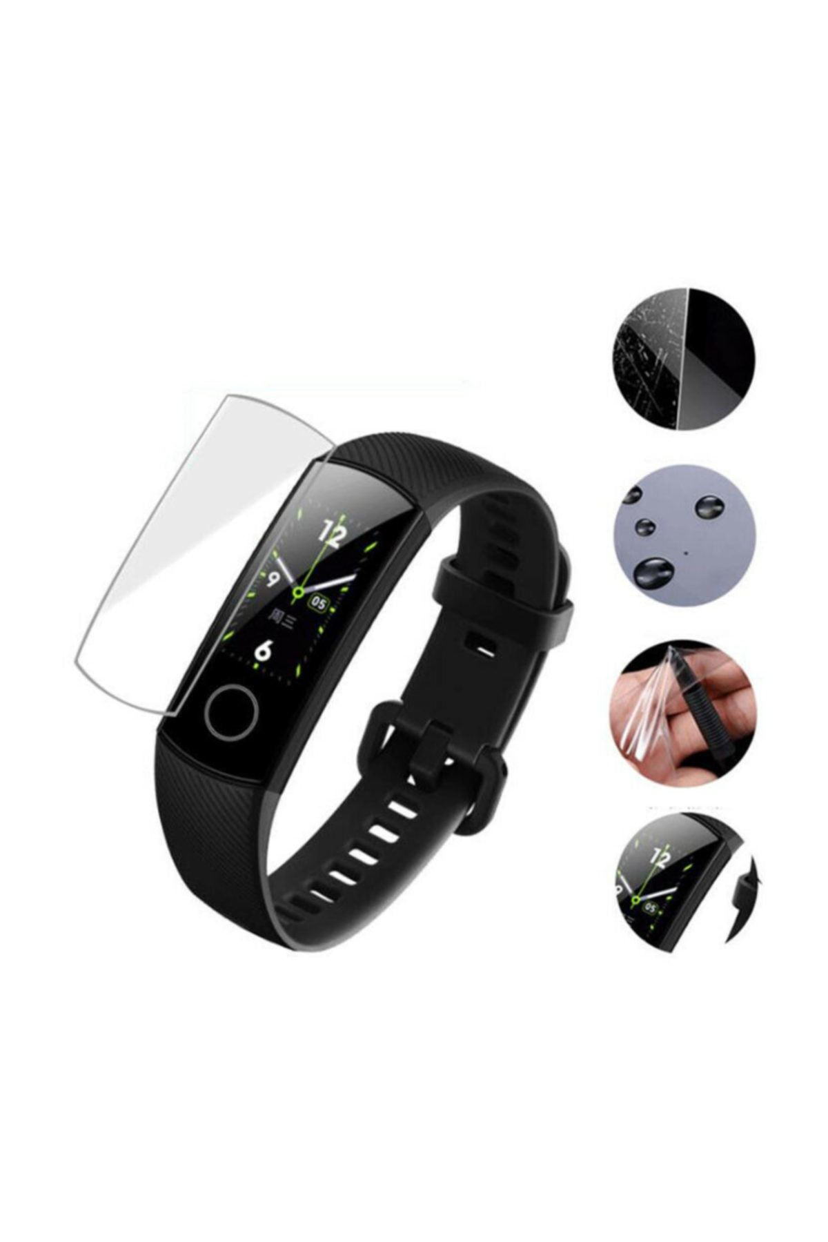 techmaster huawei honor band 4 5 ekran