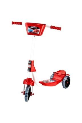 3 Tekerlekli Sepetli Frenli Arabalar Erkek Çocuk Scooter BRN-009