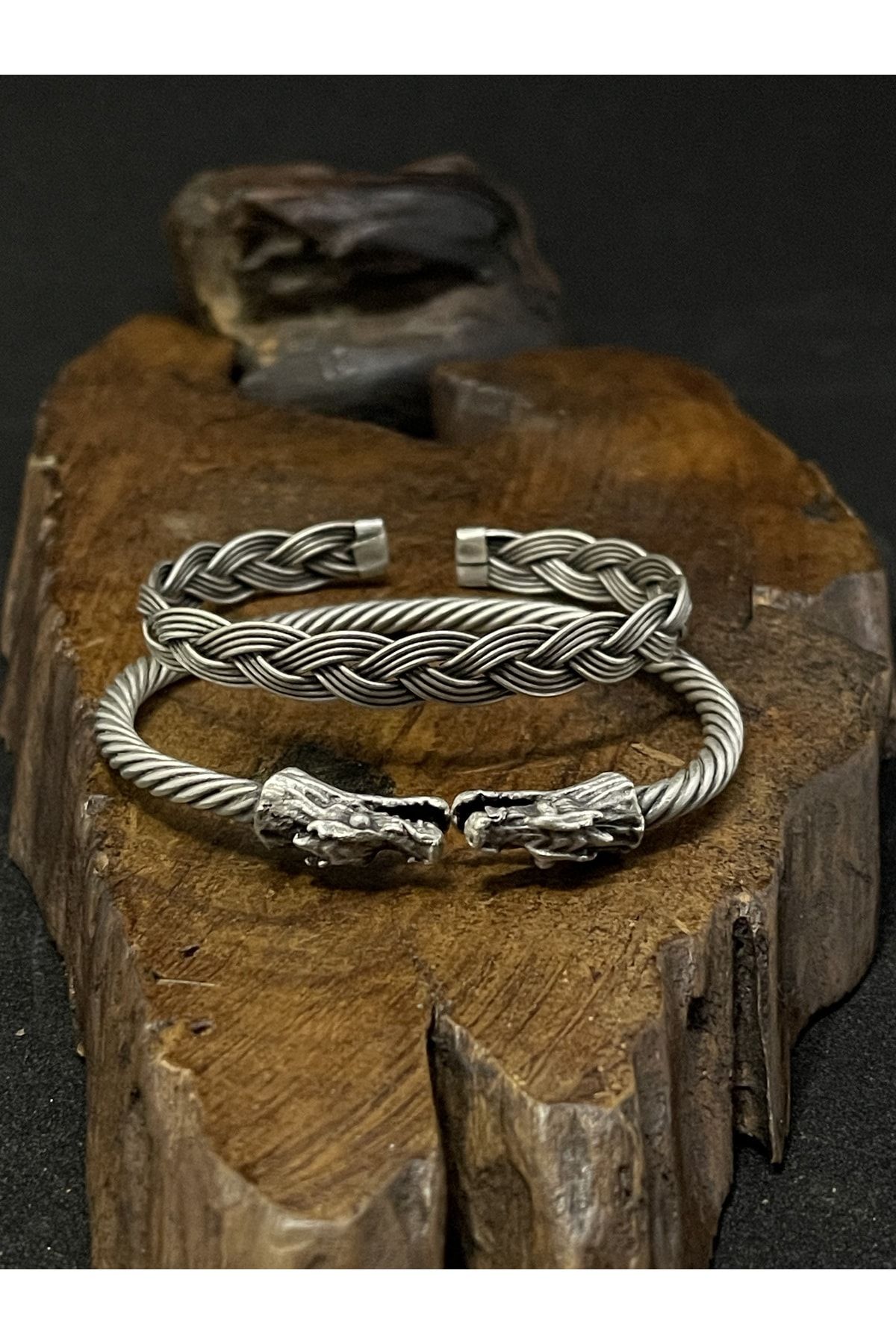 Copper and sales silver bracelet