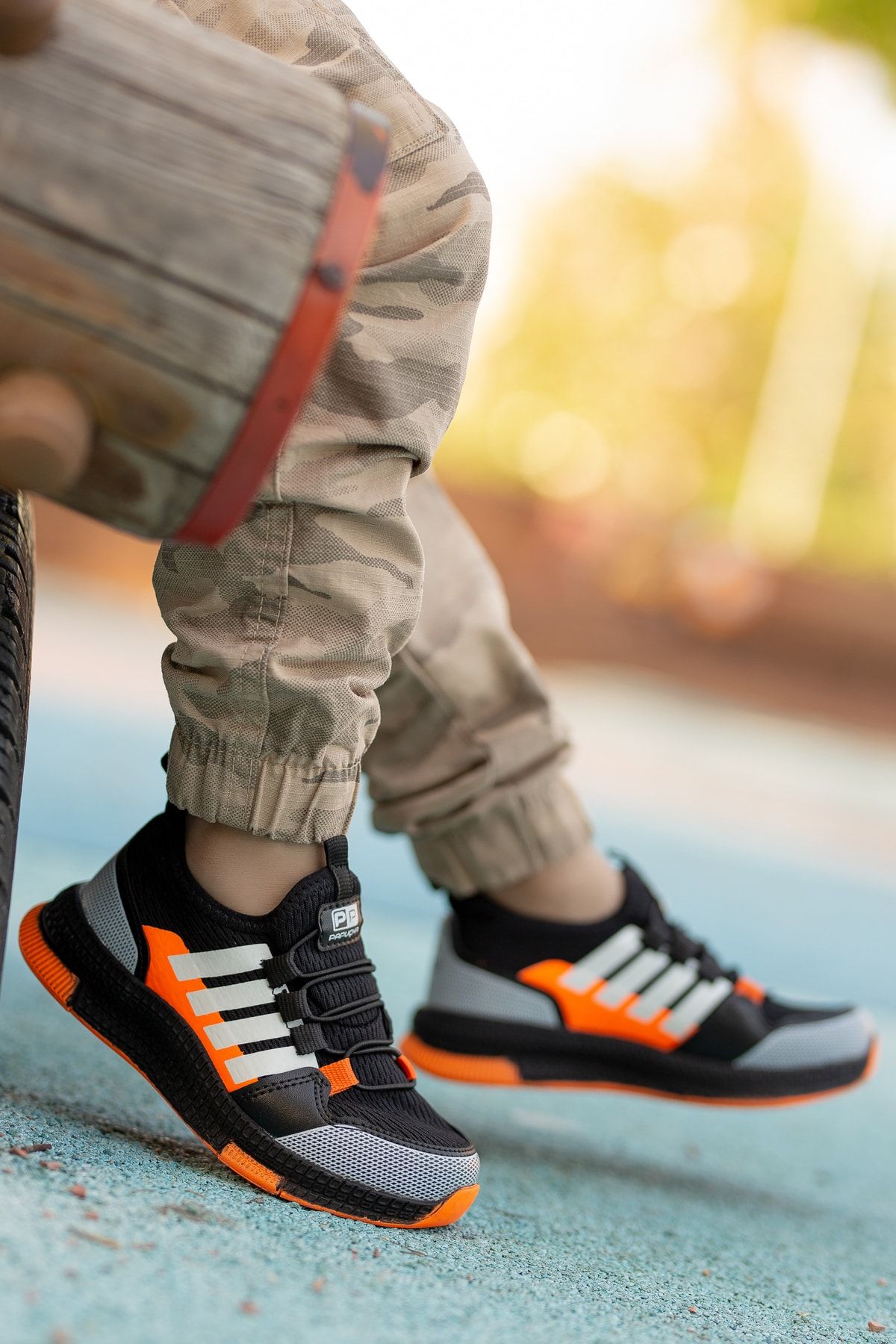Dark orange sneakers shop
