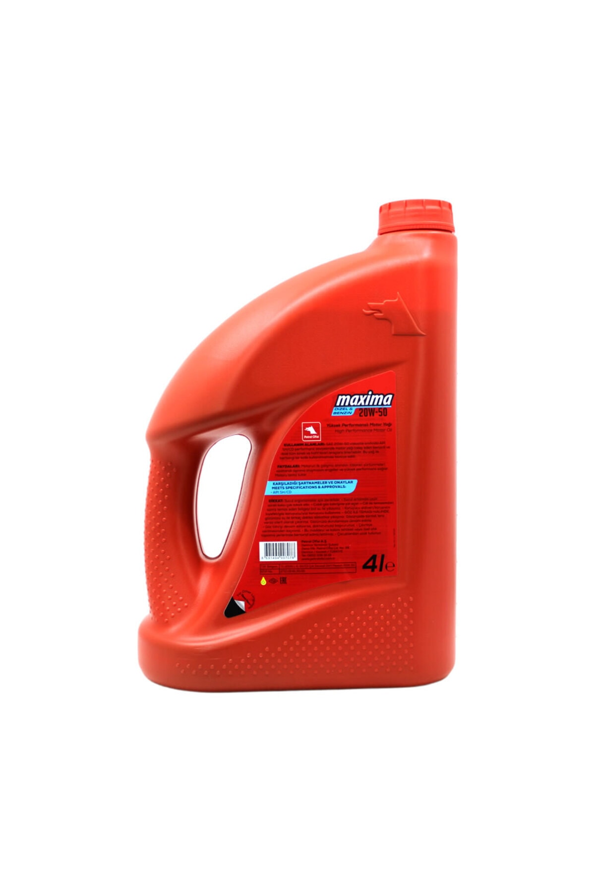 Maxima 20w-50 4 Litre Benzinli 4