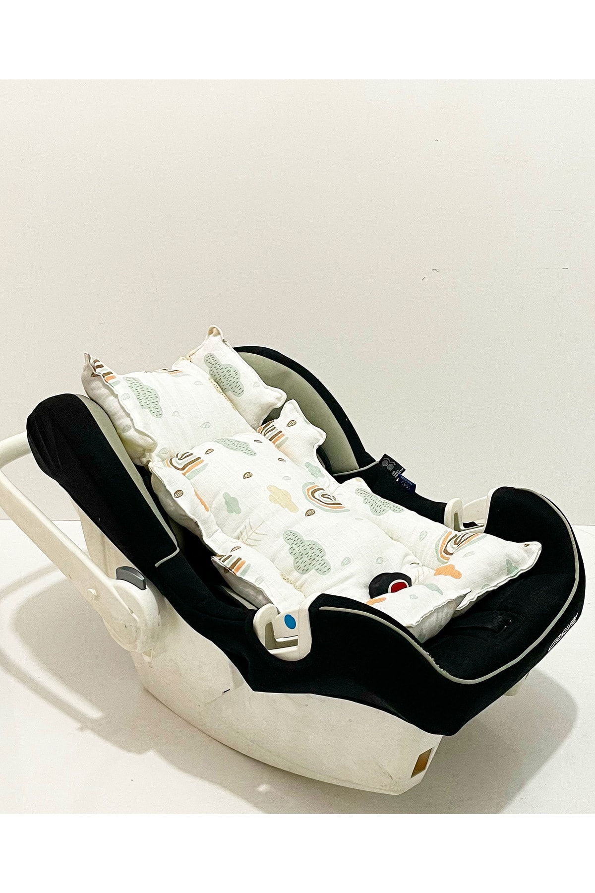 Babycitytr BABYCİTY %100 PAMUK ÇOK AMAÇLI PETEK PİKE PUSET ÖRTÜSÜ & MİNDERİ fotoğrafı 2 (önizleme)